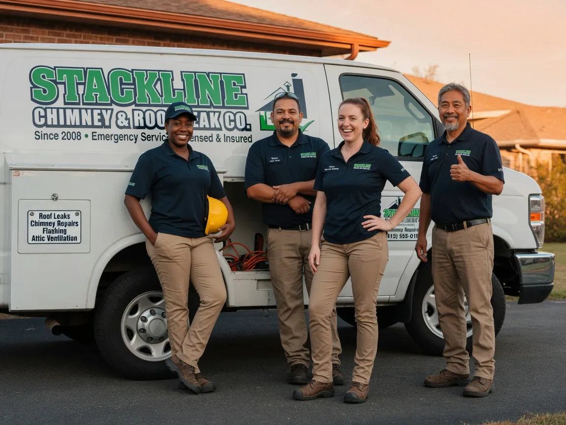 Chimney flashing repair company in O Fallon, IL